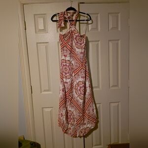 Chic Halter Neck Maxi Dress